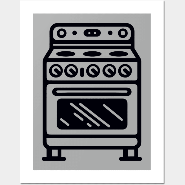 Stove Wall Art by KayBee Gift Shop